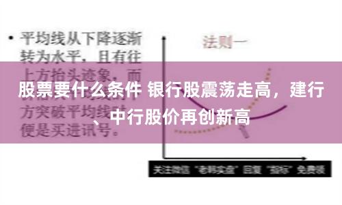 股票要什么条件 银行股震荡走高，建行、中行股价再创新高
